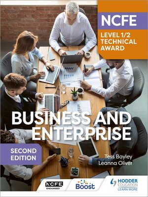 cover image of NCFE Level 1/2 Technical Award in Business and Enterprise